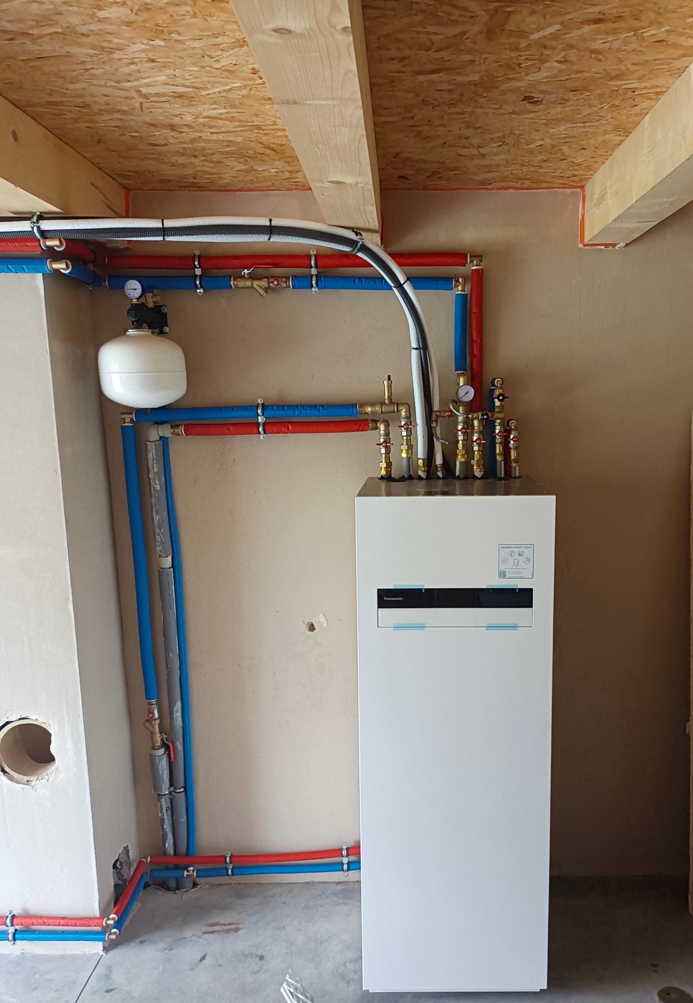 Instalacja ogrzewania centralnego z pompa ciepła Nysa Instalacja ogrzewania centralnego z pompa ciepła Nysa